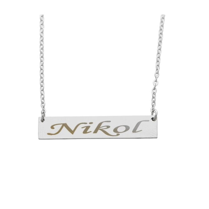 Ewena Ocelový přívěsek s gravírováním