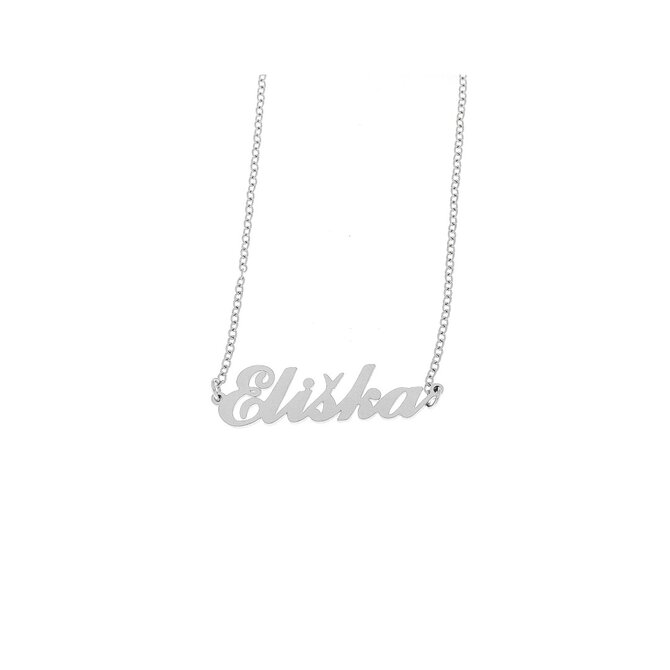 Ewena Řetízek z oceli se jménem Eliška stříbrný