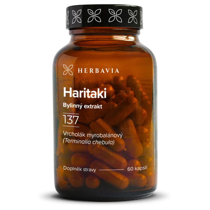 Haritaki - Vrcholák -  bylinný extrakt - 60 kapslí / Herbavia.cz