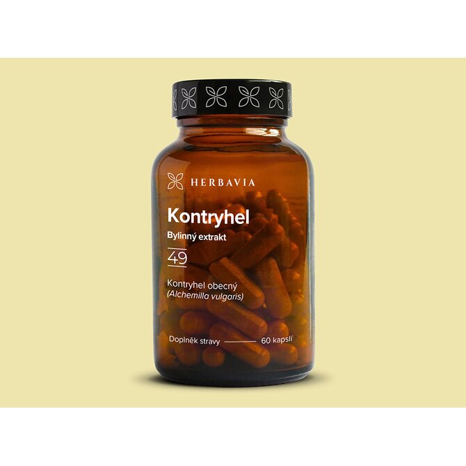 Kontryhel  bylinný extrakt - 60 kapslí / Herbavia.cz