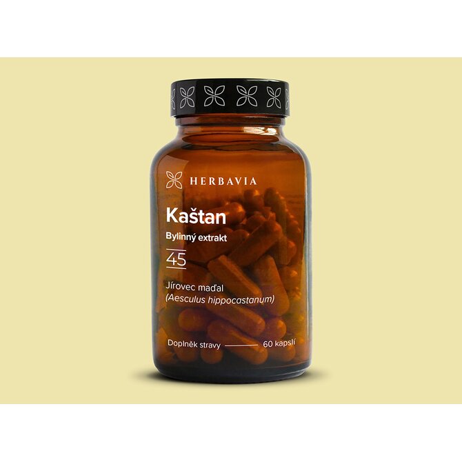 Kaštan bylinný extrakt - 60 kapslí / Herbavia.cz