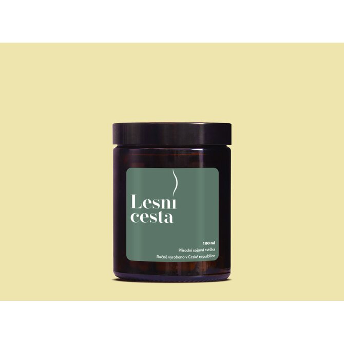 Herbavia Sojová svíčka - LESNÍ CESTA - 180 ml