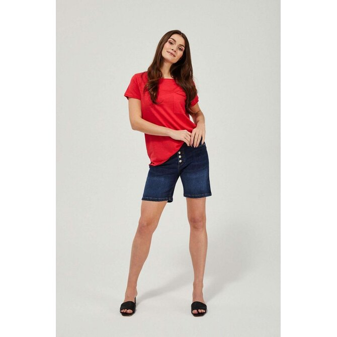 Moodo Kraťasy dámské XER jeans tmavě modrá, XS