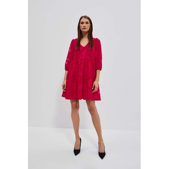Moodo šaty dámské DUSII červená, XS