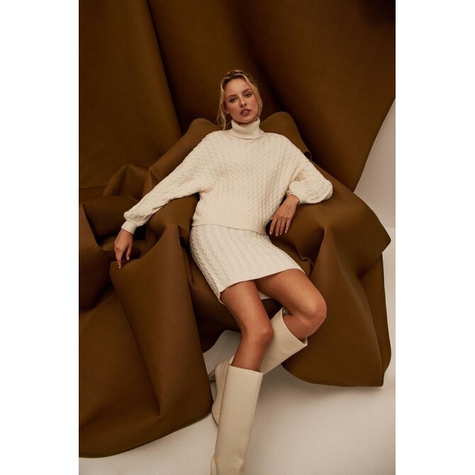 Moodo Sukně dámská ZEKK bílá, XS