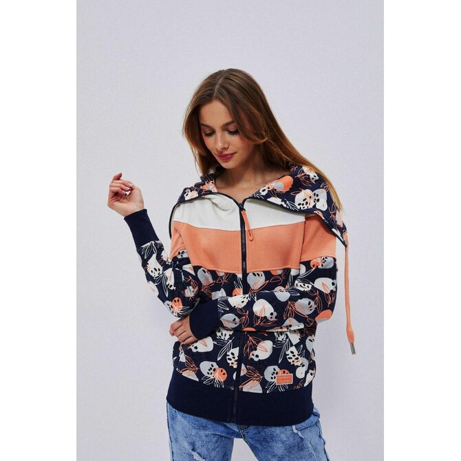 Moodo Mikina dámská SOEL oranžová, XS