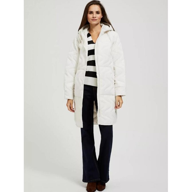 Moodo Bunda dámská PIKOV bílá, XS