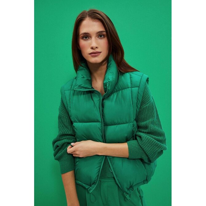 Moodo Vesta dámská GRESS zelená, XS