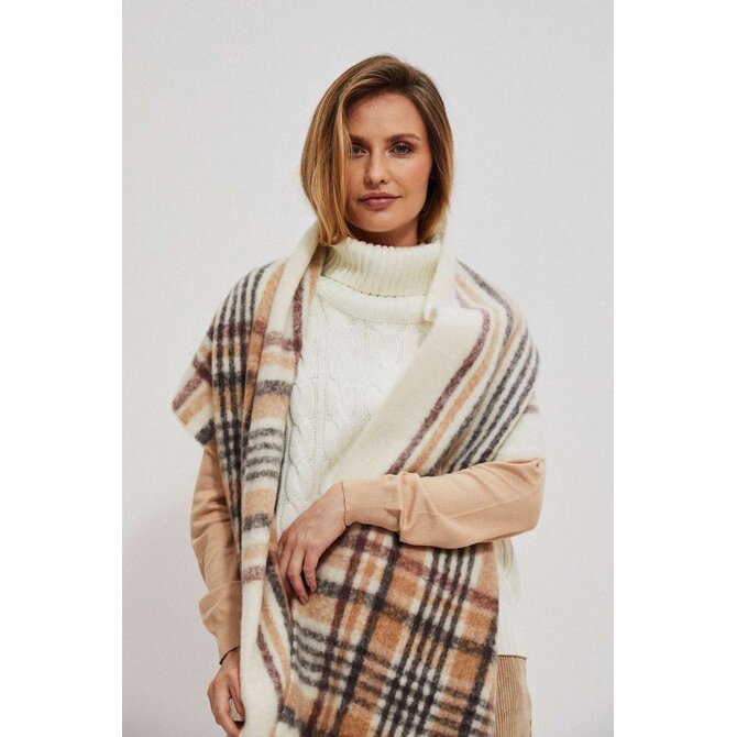 Moodo šála dámská GURU bílá