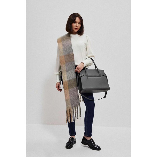 Moodo šála dámská RUTES šedá