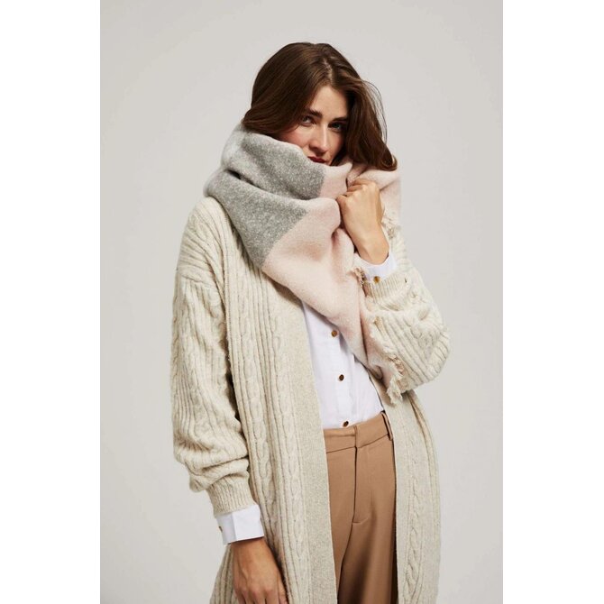 Moodo šála dámská TUHJI růžová