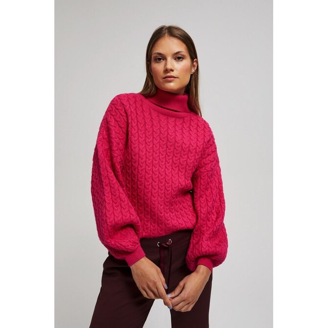 Moodo Svetr dámský ERTU fialová, M