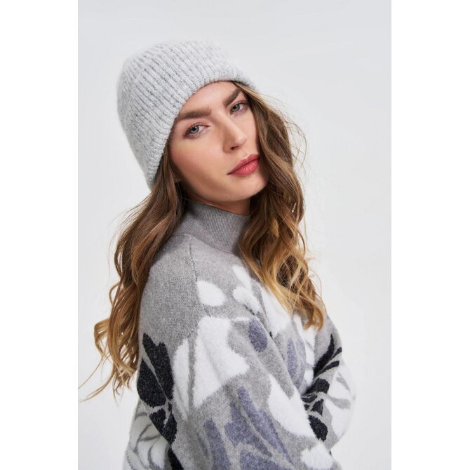 Moodo Čepice dámská TANYS světle šedá
