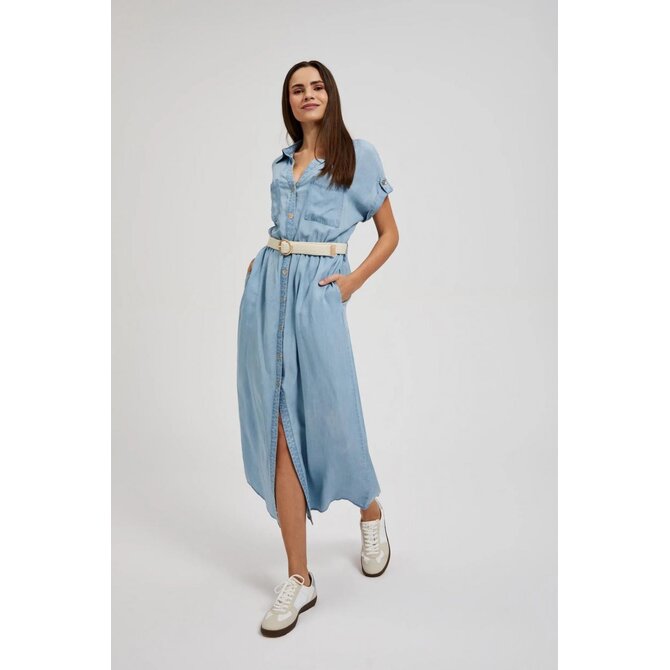 Moodo šaty dámské LYLO modrá, XS