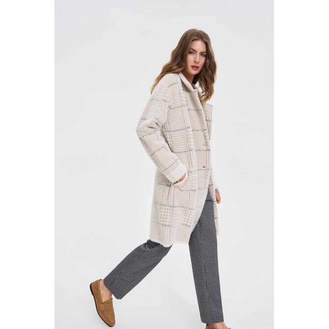 Moodo Plášť dámský KAJIXE béžová, XS