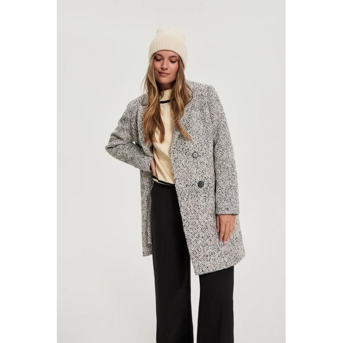 Moodo Plášť dámský GORS šedá, L