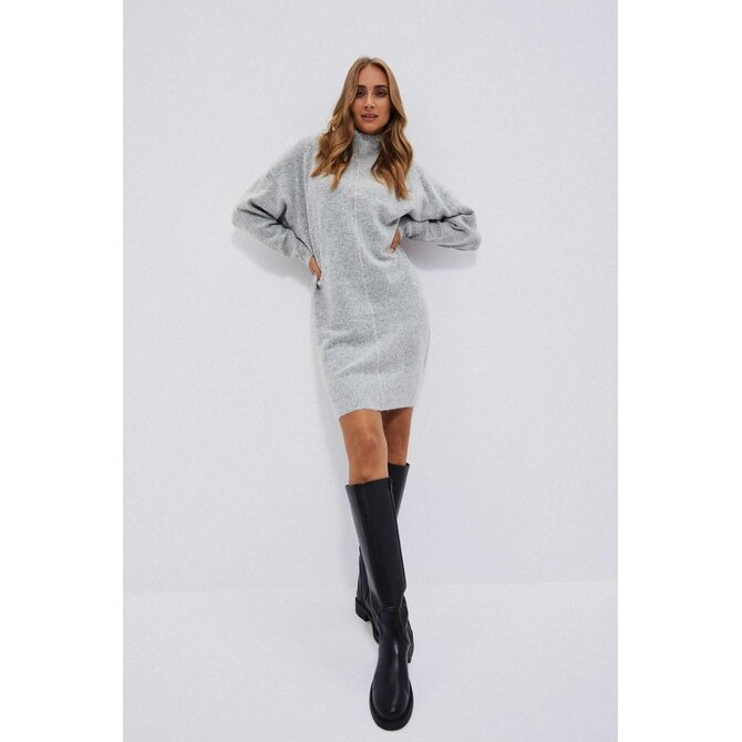 Moodo šaty dámské SIZU šedá, S