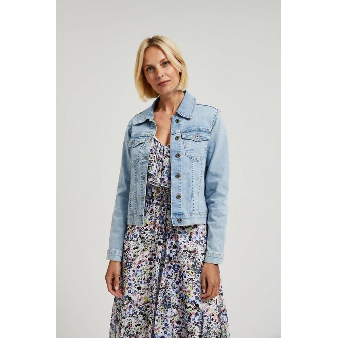 Moodo Bunda jeans dámská SISI modrá, 38