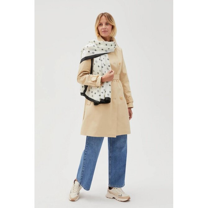 Moodo šátek dámský KUTI bílá