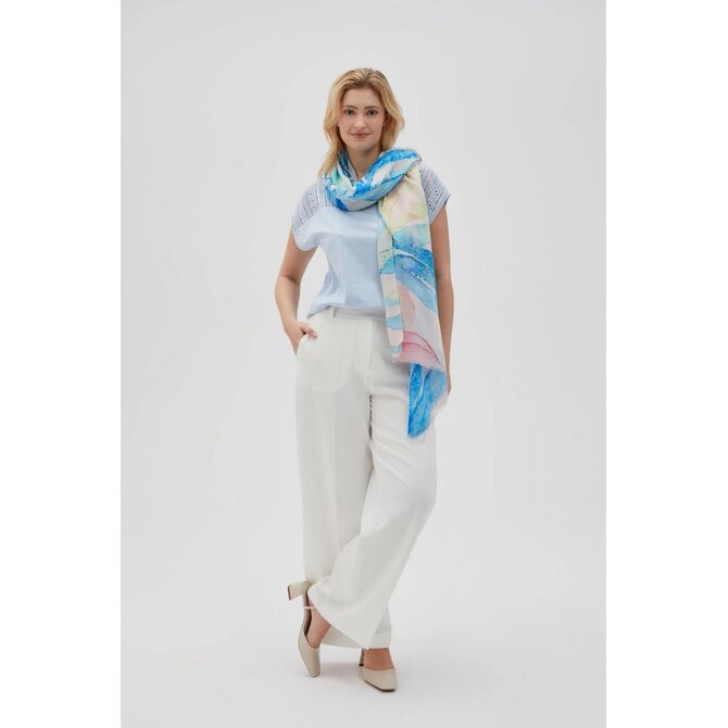 Moodo šátek dámský MORE světle modrá