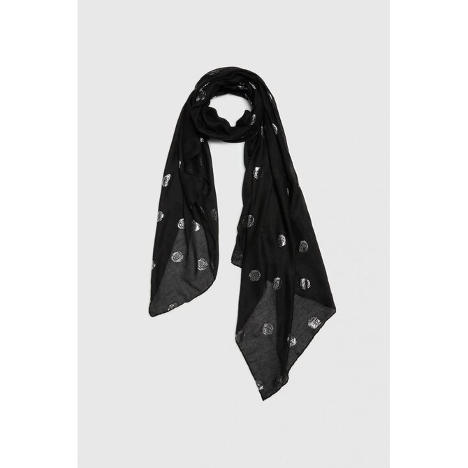 Moodo šátek dámský ZEMO černá