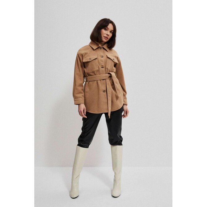 Moodo Bunda dámská KUII béžová, XL