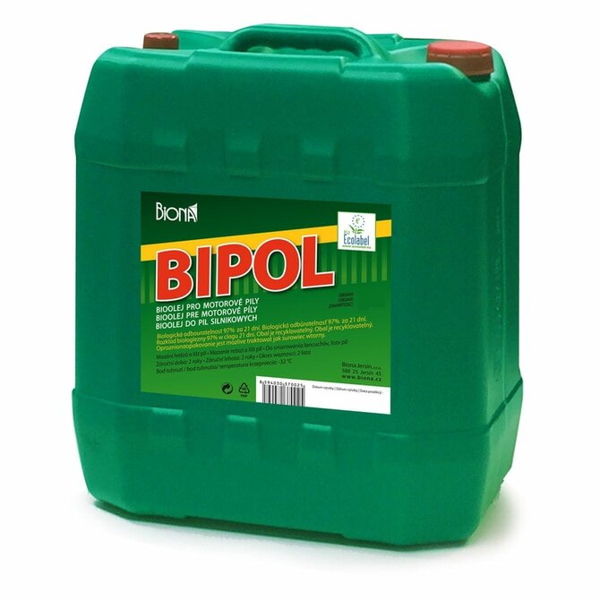BIONA                            Bipol Bioolej 10 l, mazaní řetězů a lišt