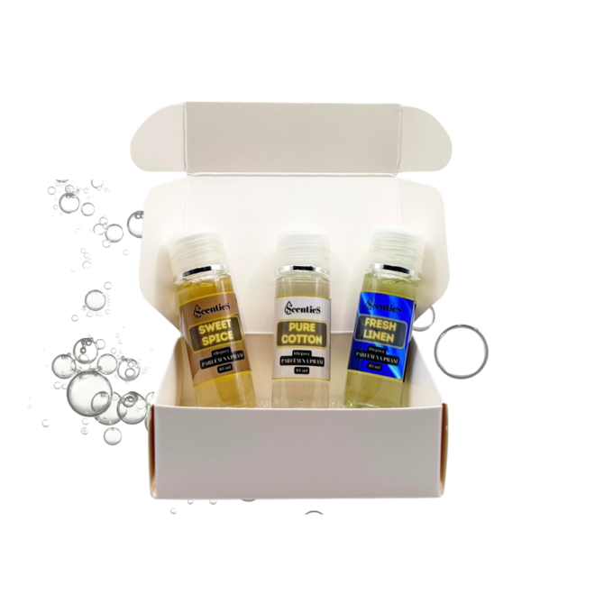 ScenticS VZORKY 3 x 10 ML NOVINKY