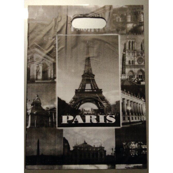Dárková Igelitová taška PARIS - Eiffelovka - výhodné balení