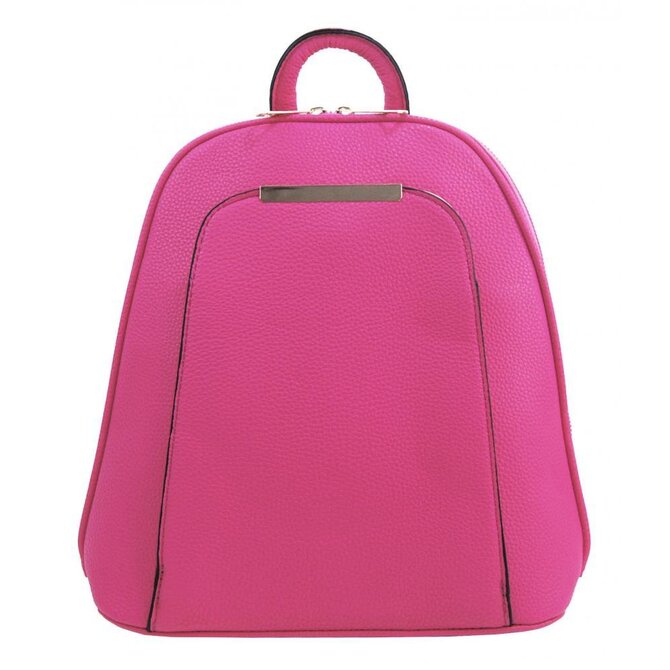 Dámský elegantní menší módní batoh / batůžek ITALY BAT0101 - růžový