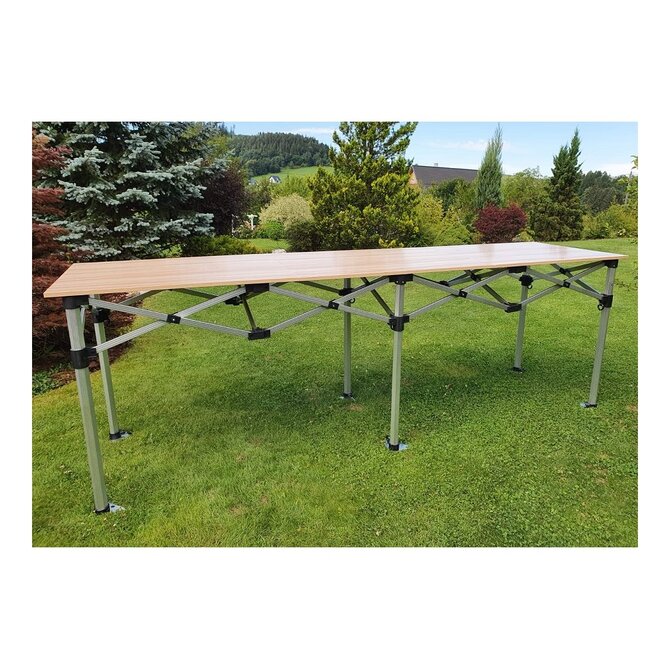 TENTino Skládací profi pult 1,5 m x 75 cm pro nůžkový stan