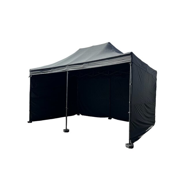 OPLÁŠTĚNÍ NA 4x6 m /6 noh TENTino STAGEMAN BIG HEXAGON BLACK extra vysoký Barva opláštění: 11A - ČERNÁ