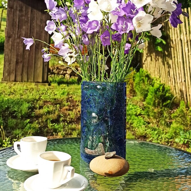 WAGA modrá, 20 x 14 x 7 cm