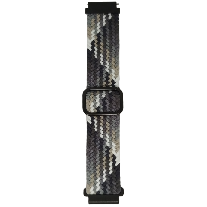 UNI Splétaný nylonový řemínek 20mm - Styl 4 vícebarevná