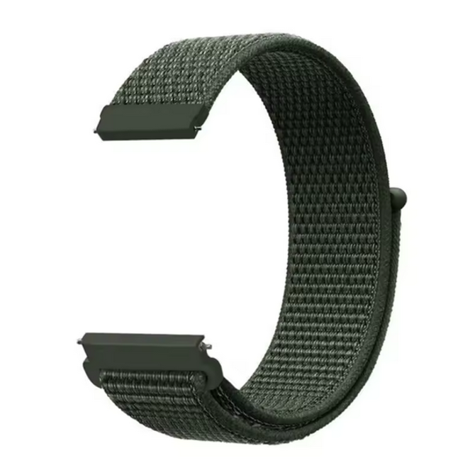 UNI Nylonový řemínek 22mm Army Green zelená