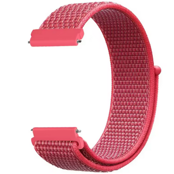 UNI Nylonový řemínek 20mm Hybiscus růžová